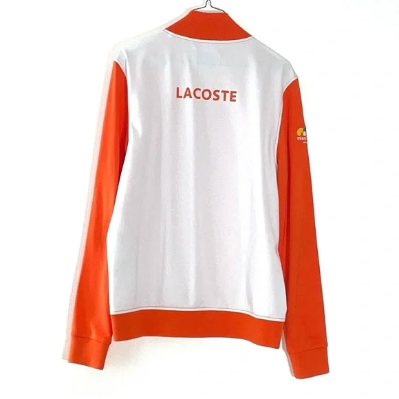 Lacoste Sport Men’s Orange Sweater - Picture 3 of 10